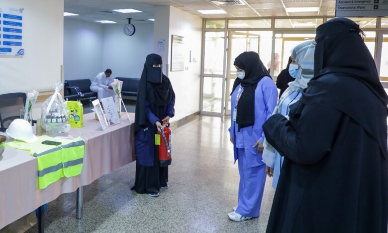 تدريب-وتوعية.-مستشفى-النعيرية-يحتفي-باليوم-العالمي-للصحة-المهنية