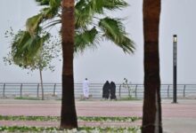 حتى-11-مساء.-أمطار-خفيفة-إلى-متوسطة-على-أجزاء-من-المنطقة-الشرقية