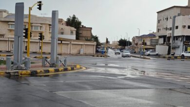طقس-الجمعة.-أمطار-خفيفة-إلى-متوسطة-على-أجزاء-من-الشرقية