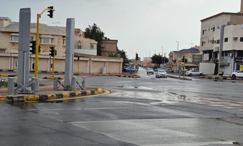 طقس-الجمعة.-أمطار-خفيفة-إلى-متوسطة-على-أجزاء-من-الشرقية