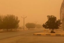 رفع-درجة-الإنذار-في-الشرقية.-تحذيرات-من-أتربة-مثارة-وشبه-انعدام-للرؤية