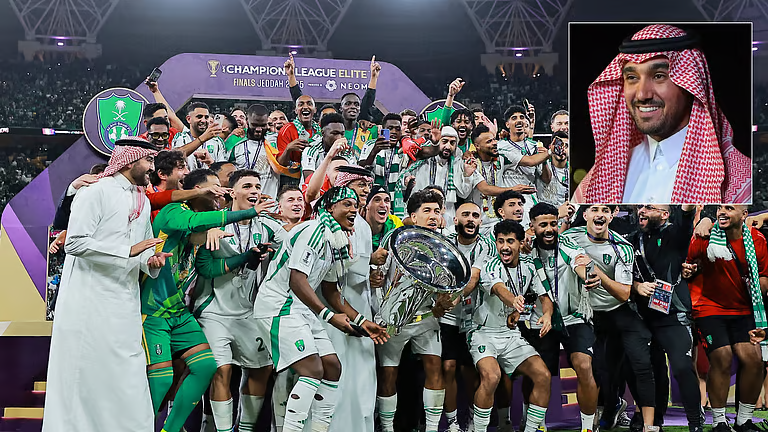 وزير-الرياضة-يهنئ-القيادة-بتتويج-الأهلي-بلقب-دوري-أبطال-آسيا-2025:-إنجاز-يؤكد-تطور-الكرة-السعودية