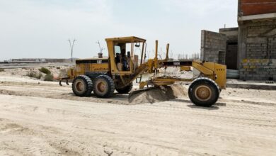 بدء-أعمال-تطوير-وتسوية-36-شارعاً-بحي-النسيم-بسيهات