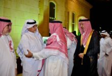 أمراء-واعيان-يواسون-اسرة-إدريس-في-فقيدتهم