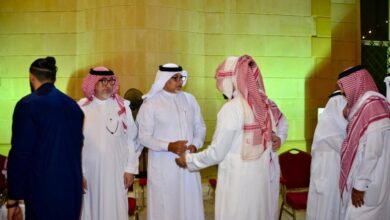 أمراء-واعيان-يواسون-اسرة-إدريس-في-فقيدتهم