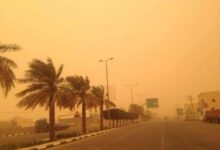 أتربة-مثارة-على-أجزاء-من-المنطقة-الشرقية-خلال-ساعات-المساء