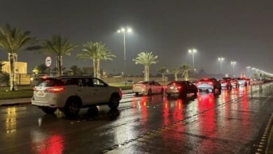 طقس-المنطقة-الشرقية.-أمطار-خفيفة-على-العديد-وذعبلوتن