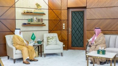 أمير-المنطقة-الشرقية-يستقبل-أمير-الفوج-التاسع-بالقطاع-الشرقي-بمناسبة-تعيينه