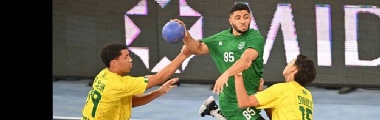 الأخضر-يتعادل-مع-البرازيل-في-بطولة-العالم-لكرة-اليد