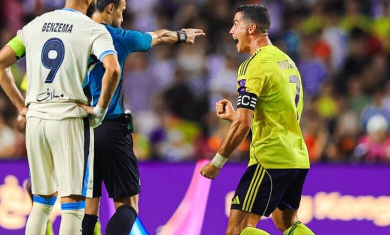 بـ10-لاعبين.-النصر-إلى-نهائي-السوبر-بفوز-مثير-على-الاتحاد