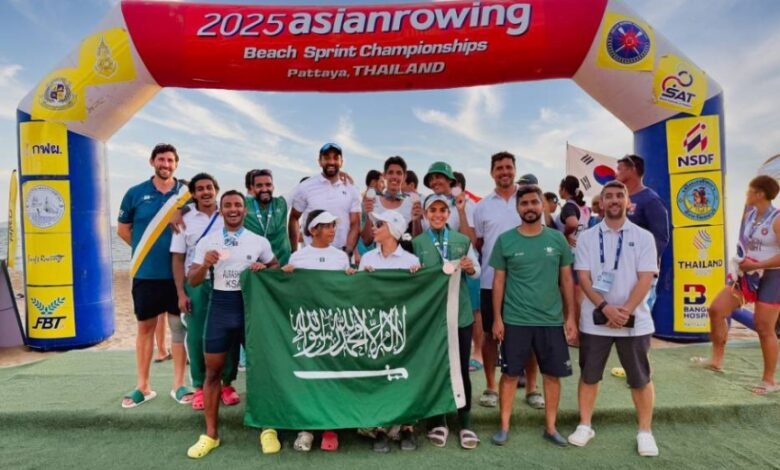 أبطال-التجديف-السعودي-يتألقون-في-آسيا-بـ4-ميداليات