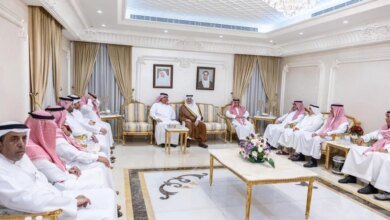 أمير-الشرقية-يعزي-الشيخ-عبدالرحمن-الدوسري-في-وفاة-شقيقه