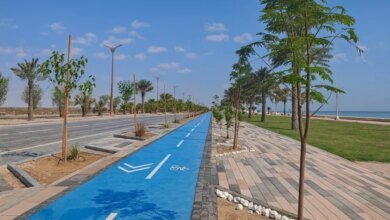 متنفس-جديد-للسكان.-مسارات-آمنة-ومساحات-خضراء-في-رأس-تنورة