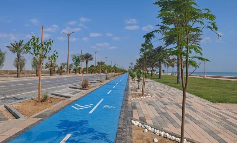 متنفس-جديد-للسكان.-مسارات-آمنة-ومساحات-خضراء-في-رأس-تنورة