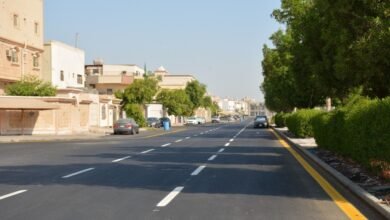 صور.-تأهيل-وتطوير-شارع-التوفيق-في-القطيف-بطول-450-مترًا