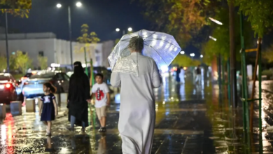 أمطار-خفيفة-على-أجزاء-من-المنطقة-الشرقية-اليوم-الخميس