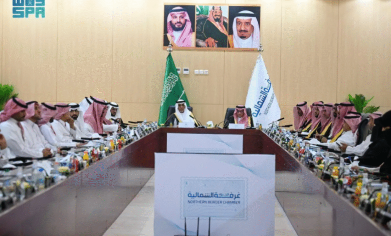 محافظ-هيئة-المواصفات-والمقاييس-يلتقي-بقطاع-الأعمال-والمستثمرين-في-غرفة-الحدود-الشمالية