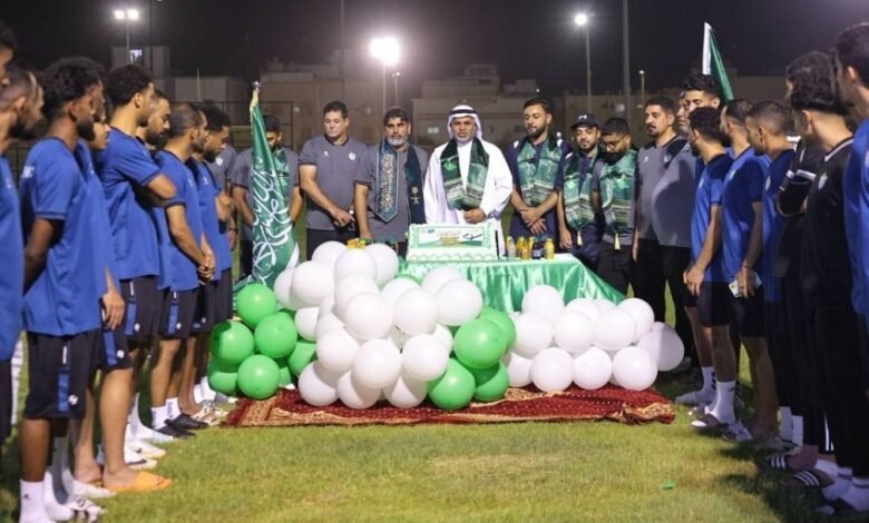 نادي-الفضل-يحتفي-باليوم-الوطني-السعودي-95-…-ويستعد-للدوري
