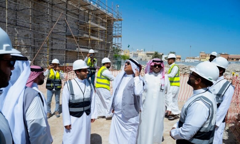 إنجاز-بنسبة-50%-لمشروع-ترميم-قصر-وبلدة-”دارين-التراثية“