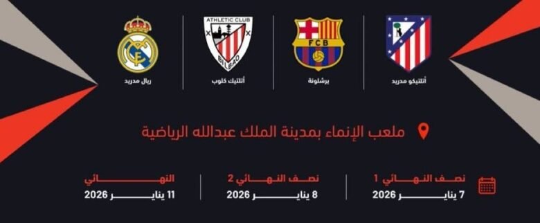 جدة-تستضيف-السوبر-الأسباني-في-يناير-المقبل