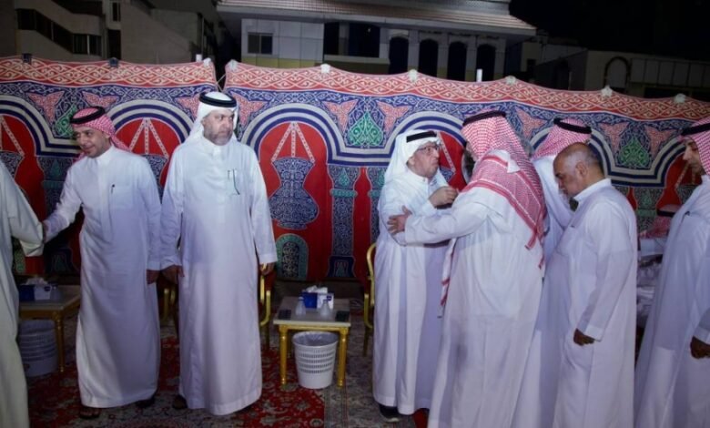 أسرة-الرابغي-تستقبل-المعزين-في-فقيدها