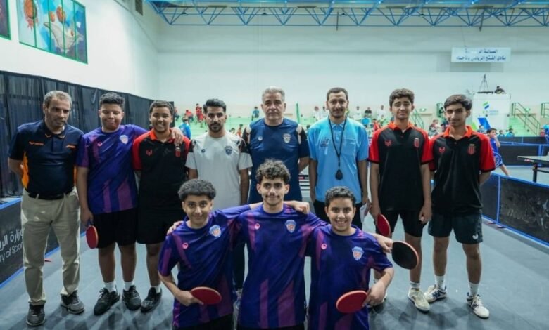 الفيحاء-يحقق-العلامة-الكاملة-في-التجمع-الأول-لأندية-الدرجة-الأولى-لكرة-الطاولة-للشباب