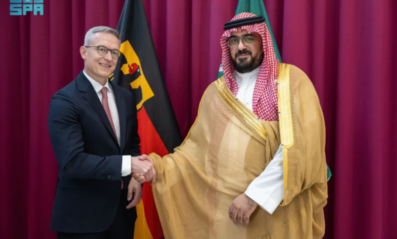 الإبراهيم-ووزير-الرقمنة-الألماني-يبحثان-فرص-التعاون-الاقتصادي-بين-البلدين