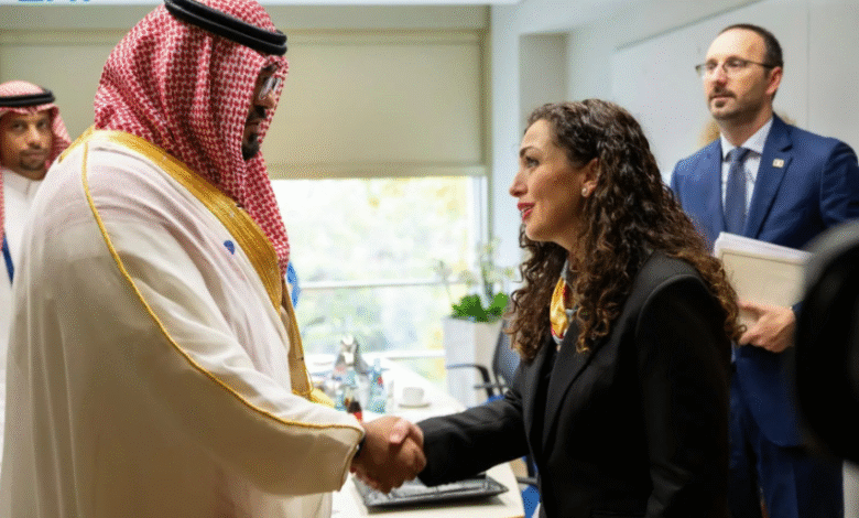 رئيسة-جمهورية-كوسوفو-تجتمع-مع-وزير-الاقتصاد-ويناقشان-العلاقات-الاقتصادية-بين-البلدين-وسبل-تعزيزها