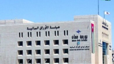 ارتفاع-الرقم-القياسي-العام-لأسعار-أسهم-البورصة-الأردنية-بنسبة-0.37%