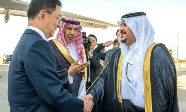 نائب-رئيس-جمهورية-الصين-يصل-إلى-الرياض-للمشاركة-في-منتدى-مبادرة-مستقبل-الاستثمار