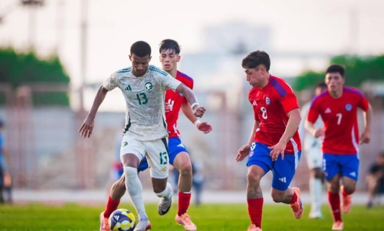 الأخضر-تحت17-يتعادل-مع-تشيلي-ودياً-استعداداً-لكأس-العالم