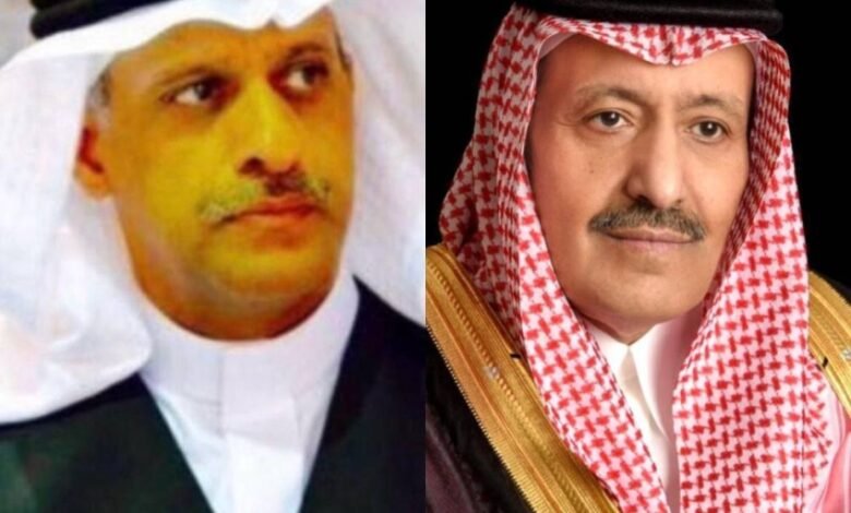 الأمير-حسام-بن-سعود-يعزي-الإعلامي-أحمد-الغامدي-في-وفاة-والدته