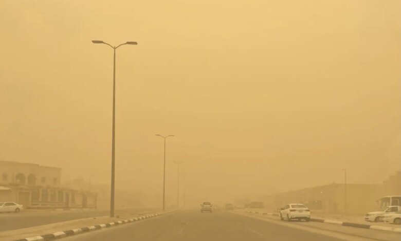 عاجل:-عوالق-ترابية.-“الأرصاد”-يحذر-من-طقس-الشرقية
