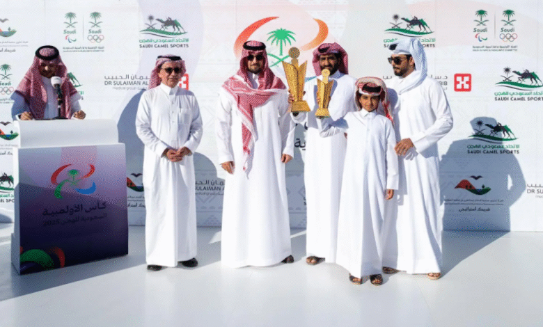 الأمير-عبدالله-بن-فهد-يكرّم-أبطال-الأولمبية-السعودية-للهجن