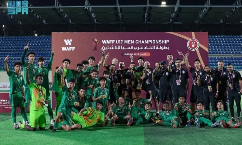 الأخضر-بطلاً-لكأس-لغرب-آسيا-تحت-17-سنة