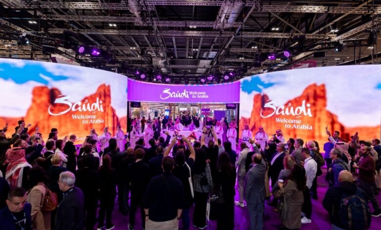 “السعودية-للسياحة”-تفتتح-جناح-“أرض-السعودية”-بمعرض-سوق-السفر
