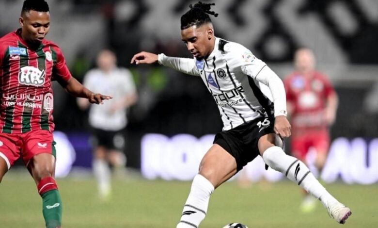 الشباب-والاتفاق-يتفقان-على-التعادل-1-–-1