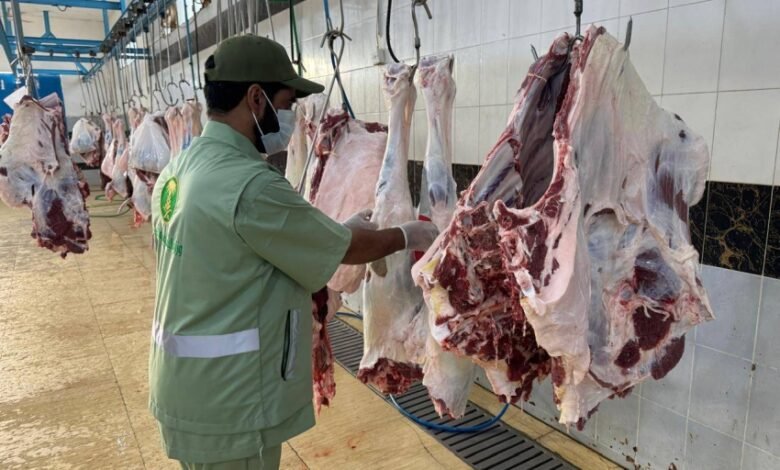 بيئة-الجوف-تنفذ-996-جولة-رقابية-على-أسواق-النفع-العام-والمسالخ-وتضبط-14-مخالفة