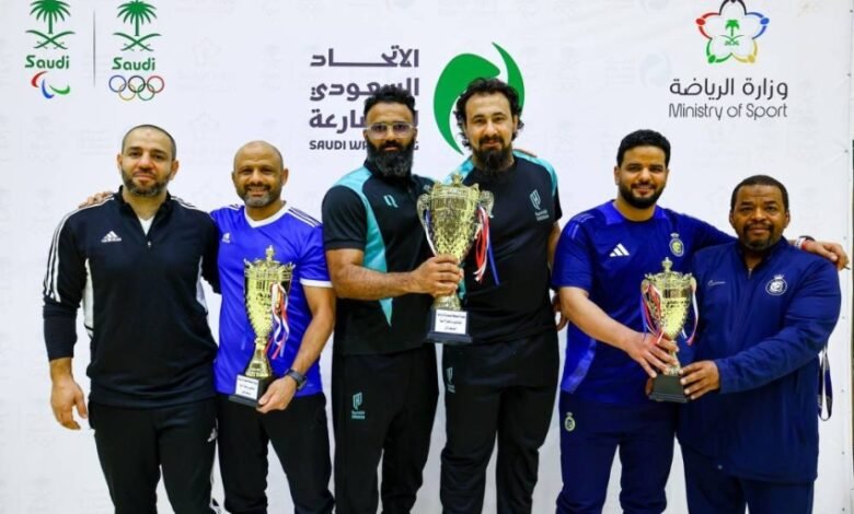 القادسية-أبطال-المملكة-للمصارعة-الحرة-والرومانية-بـ26-ميدالية