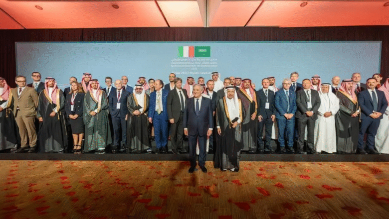 انعقاد-منتدى-الاستثمار-والأعمال-السعودي-–-الإيطالي-في-الرياض