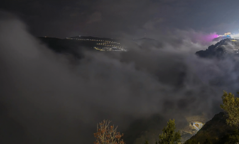 الباحة.-مشاهد-ضبابية-ترسم-لوحات-طبيعية-خلابة