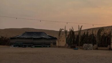 صور-|-التخييم-في-صحراء-الشمال.-طبيعة-هادئة-وسياحة-شتوية-متزايدة