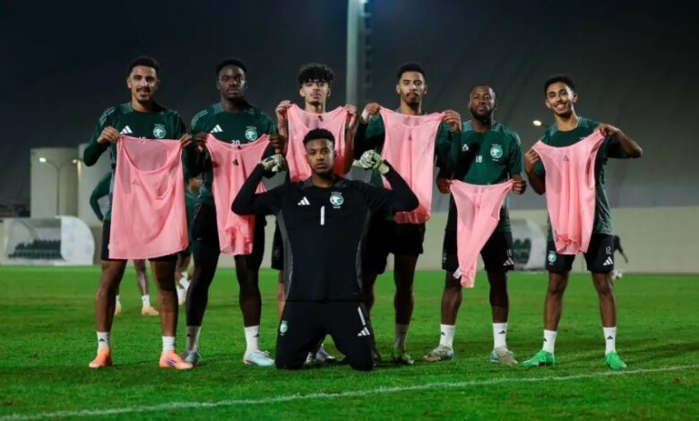 الأخضر-تحت-23-يبدأ-تمارينه-في-معسكر-الدمام-استعداداً-لكأس-الخليج