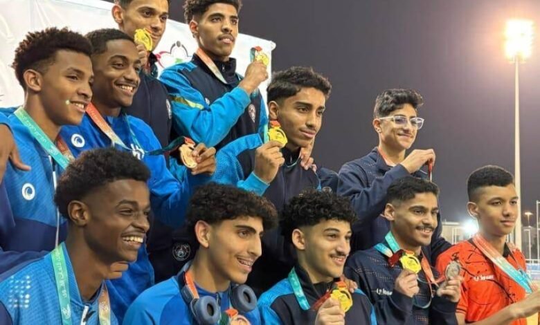 نادي-العدالة-يتألق-في-الملتقى-التأهيلي-الأول-لألعاب-القوى-بالقطيف