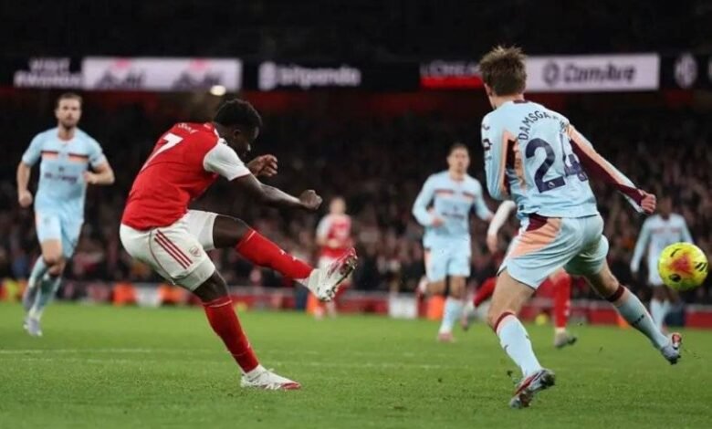 الممتاز-الإنجليزي:-أرسنال-يعزز-صدارته-بالفوز-على-برينتفورد-(2-–-0)