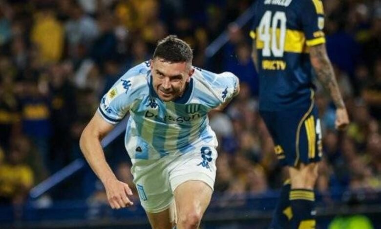 راسينج-يهزم-بوكا-جونيور-المتصدر-ويصعد-لوصافة-الدوري-الأرجنتيني