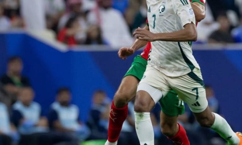 الأخضر-يتأهل-رغم-الخسارة-من-المغرب