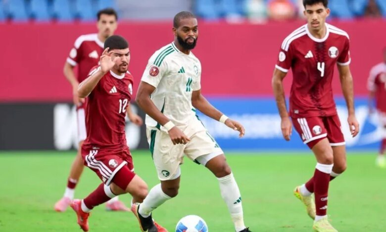 الأخضر-تحت-23-يتعادل-مع-قطر-ويتصدر-مجموعته-في-كأس-الخليج