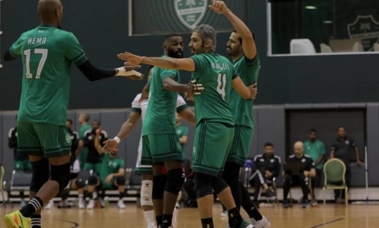 طائرة-الاهلي-تواصل-صدراة-ممتاز-الطائرة