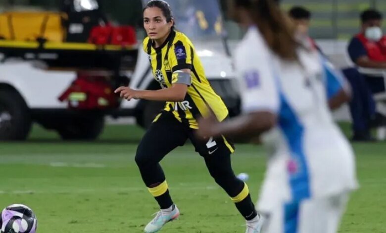 سيدات-الاتحاد-يضربن-نيوم-بنصف-درزن